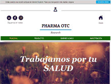 Tablet Screenshot of pharmaotc.com